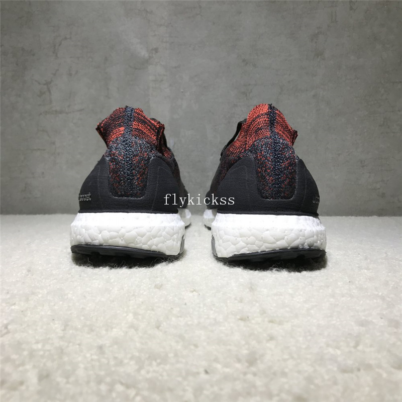 Adidas Ultra Boost Uncaged UB Sock Black Grey Red